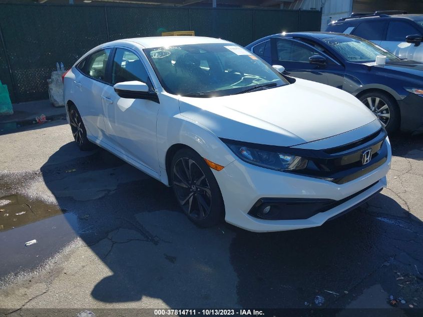 2019 Honda Civic Sport VIN: 2HGFC2F84KH587541 Lot: 37814711