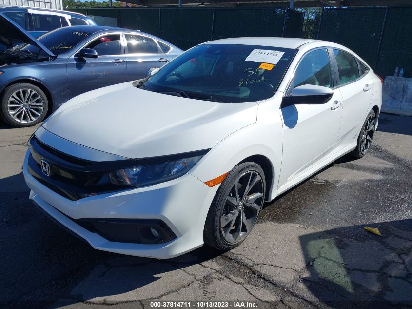 2019 Honda Civic Sport VIN: 2HGFC2F84KH587541 Lot: 37814711