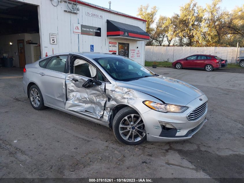 2019 Ford Fusion Se VIN: 3FA6P0H72KR203035 Lot: 37815261