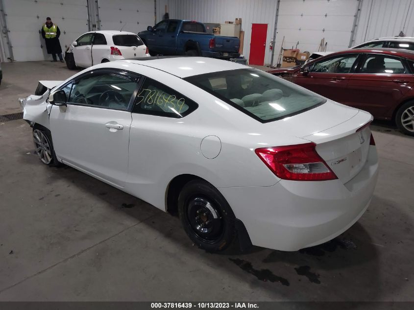 2012 Honda Civic Cpe Ex VIN: 2HGFG3B84CH532153 Lot: 37816439