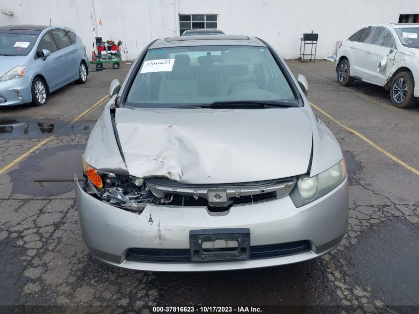 2006 Honda Civic Ex VIN: 1HGFA16886L036182 Lot: 37816623