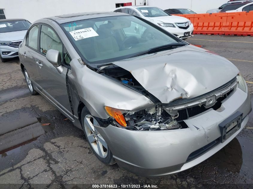 2006 Honda Civic Ex VIN: 1HGFA16886L036182 Lot: 37816623