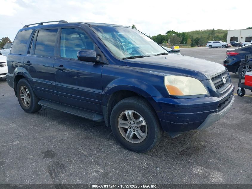 2004 Honda Pilot Ex VIN: 2HKYF18744H562369 Lot: 37817241