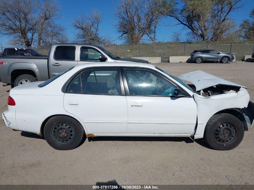 2001 Toyota Corolla Ce/S/Le VIN: 1NXBR12E91Z559114 Lot: 37817286