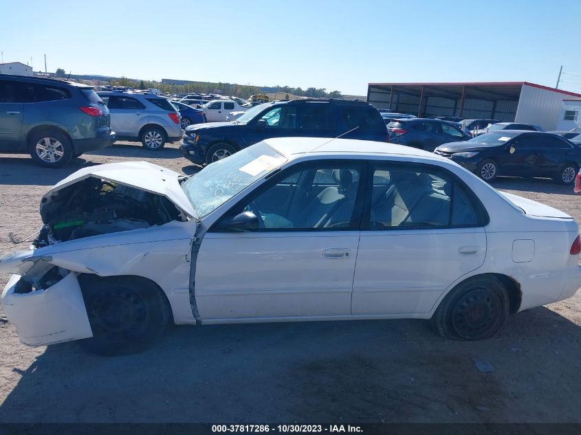 2001 Toyota Corolla Ce/S/Le VIN: 1NXBR12E91Z559114 Lot: 37817286