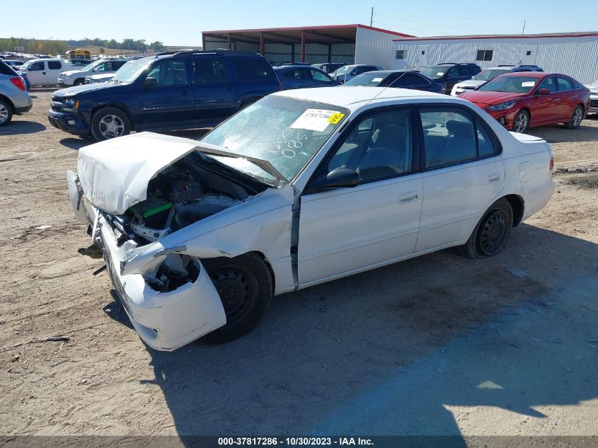 2001 Toyota Corolla Ce/S/Le VIN: 1NXBR12E91Z559114 Lot: 37817286