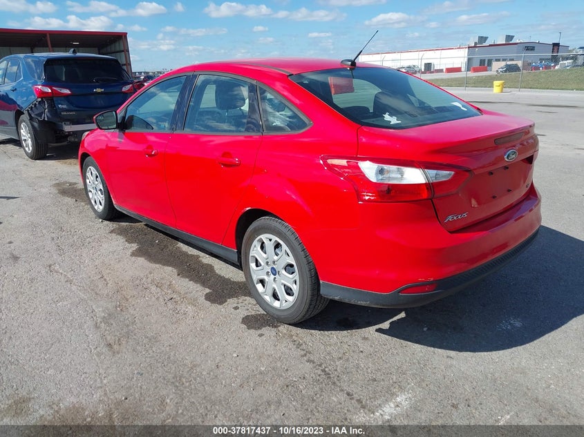 2012 Ford Focus Se VIN: 1FAHP3F22CL250373 Lot: 37817437