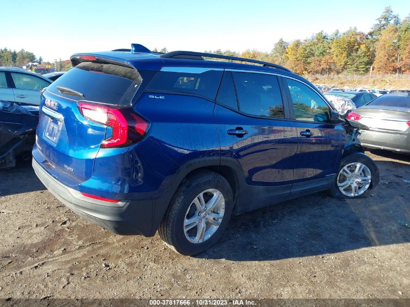 2022 GMC Terrain Sle VIN: 3GKALTEV4NL214411 Lot: 37817666