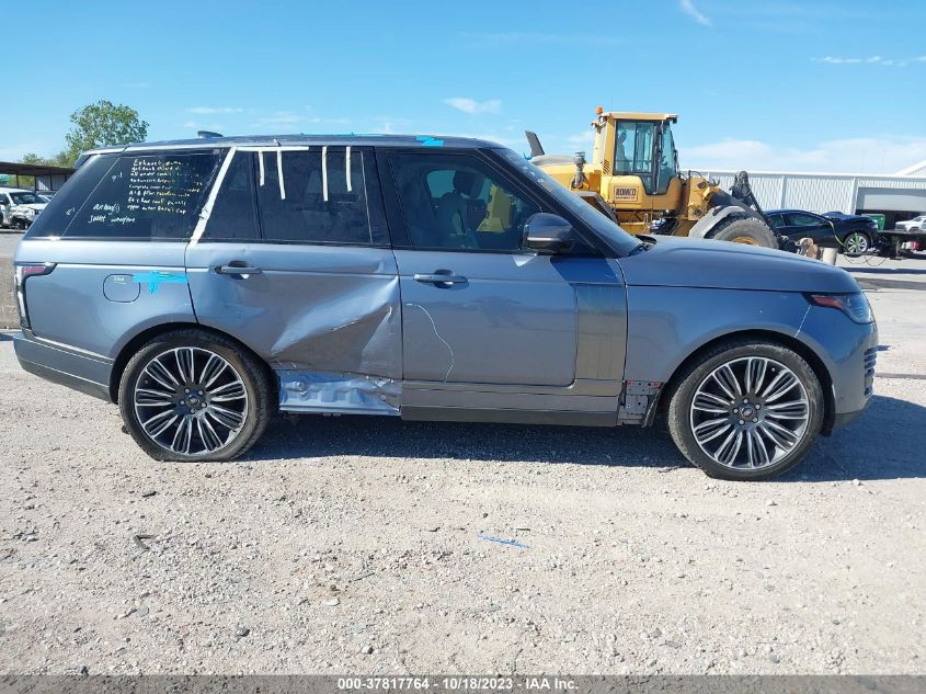 2022 Land Rover Range Rover Westminster VIN: SALGS2SE2NA472109 Lot: 37817764