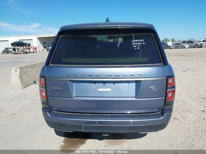 2022 Land Rover Range Rover Westminster VIN: SALGS2SE2NA472109 Lot: 37817764