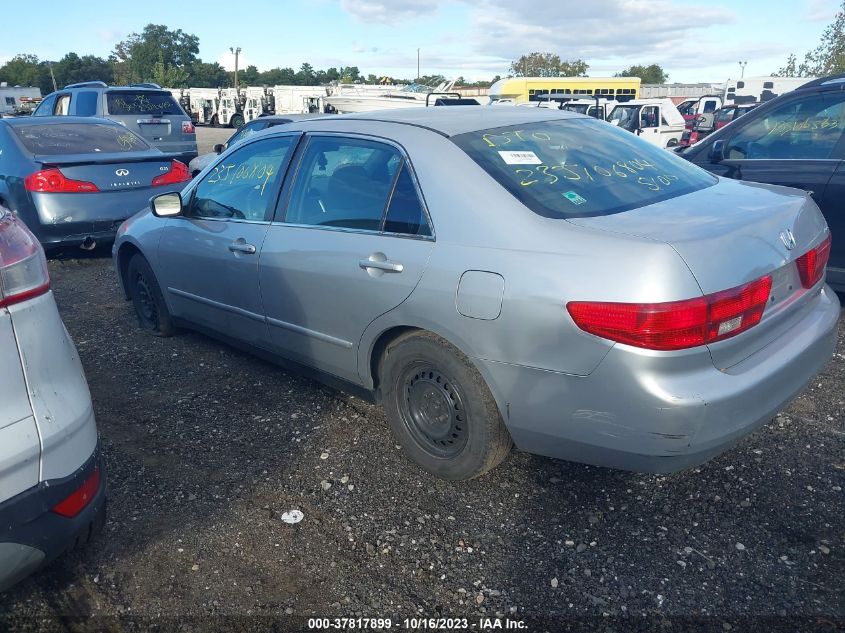 2005 Honda Accord 2.4 Lx VIN: 1HGCM56435A019167 Lot: 37817899