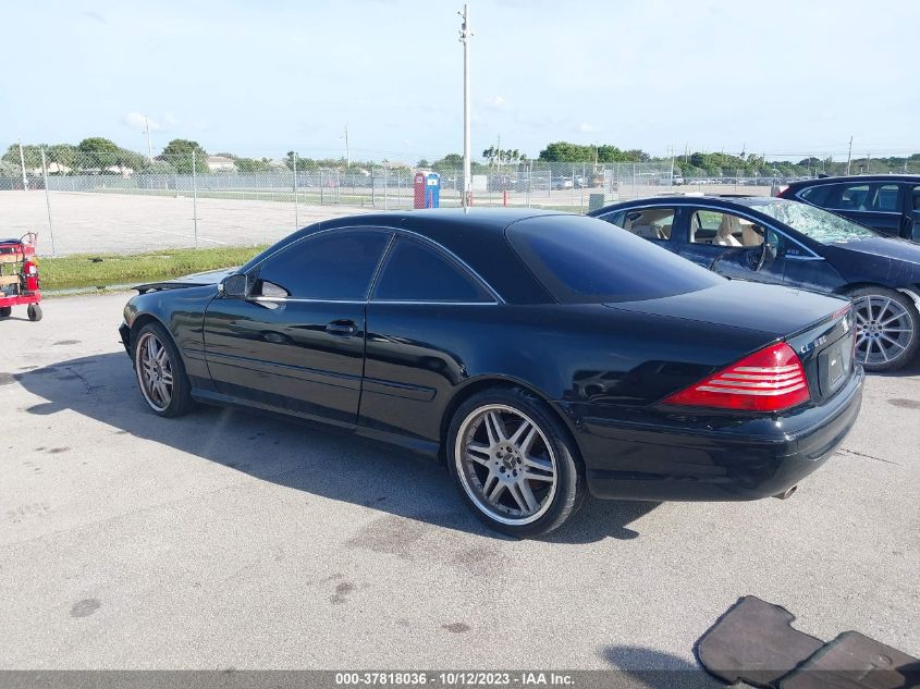 WDBPJ75J45A045240 2005 Mercedes-Benz Cl-Class 5.0L