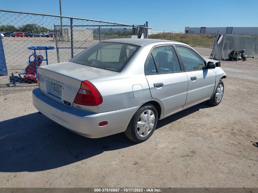 2001 Mitsubishi Mirage Es VIN: JA3AY26C61U017002 Lot: 37818557