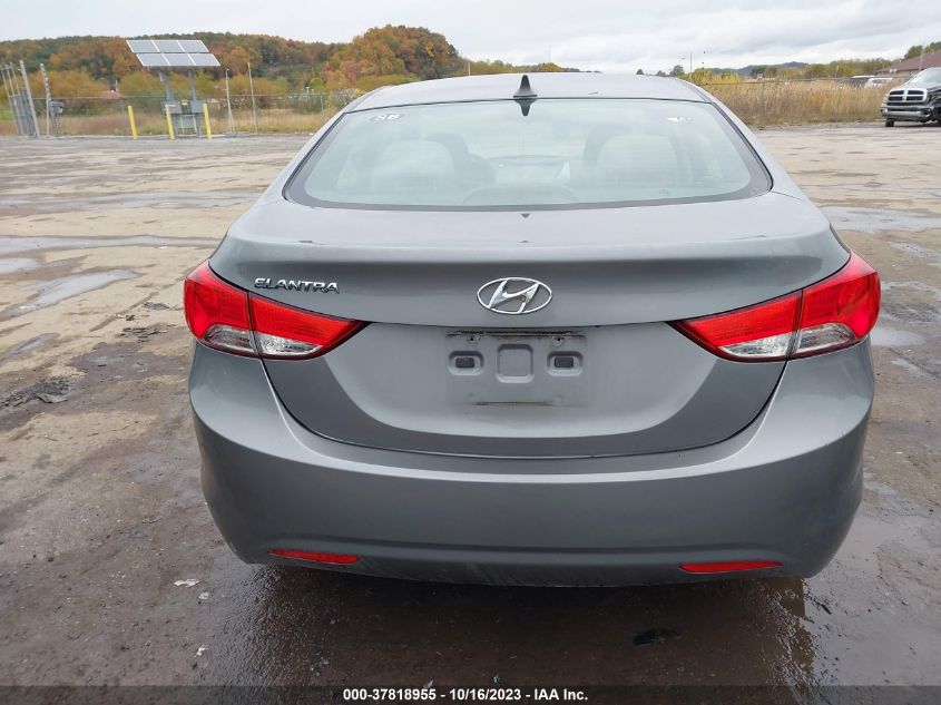 2013 Hyundai Elantra Gls VIN: 5NPDH4AEXDH444796 Lot: 37818955