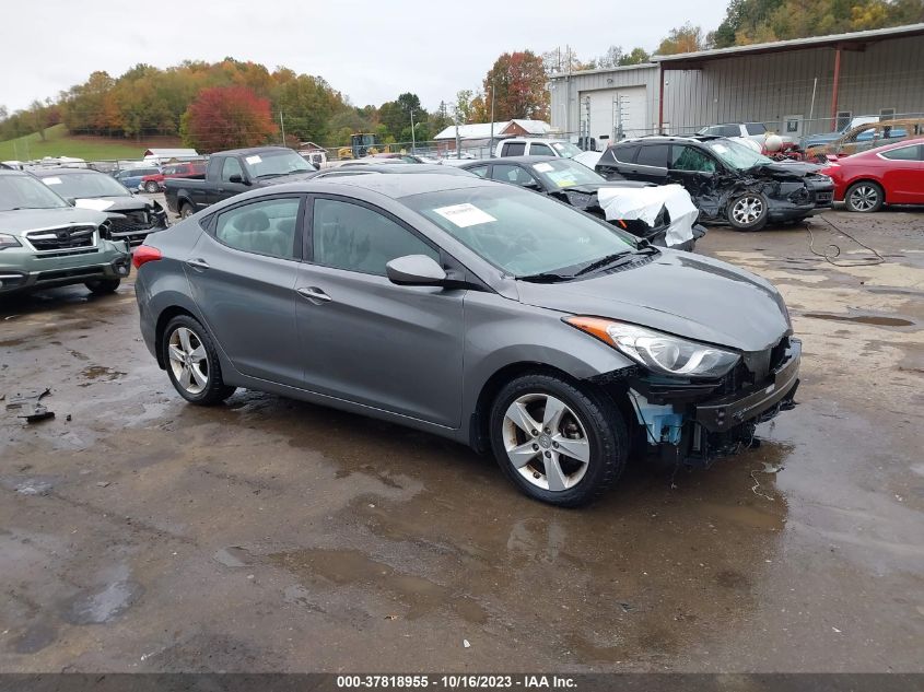 2013 Hyundai Elantra Gls VIN: 5NPDH4AEXDH444796 Lot: 37818955