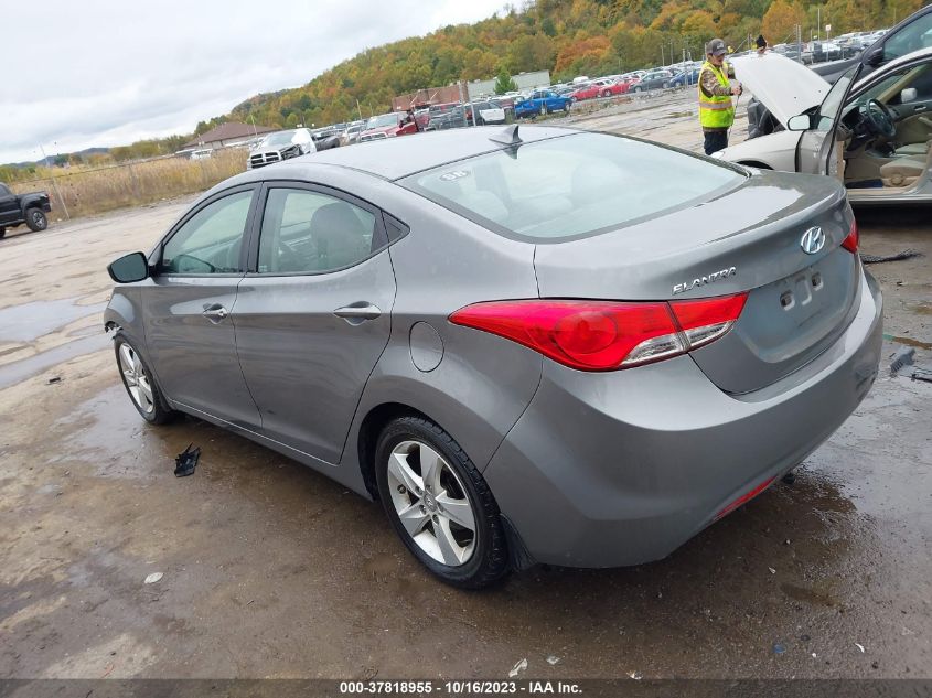 2013 Hyundai Elantra Gls VIN: 5NPDH4AEXDH444796 Lot: 37818955