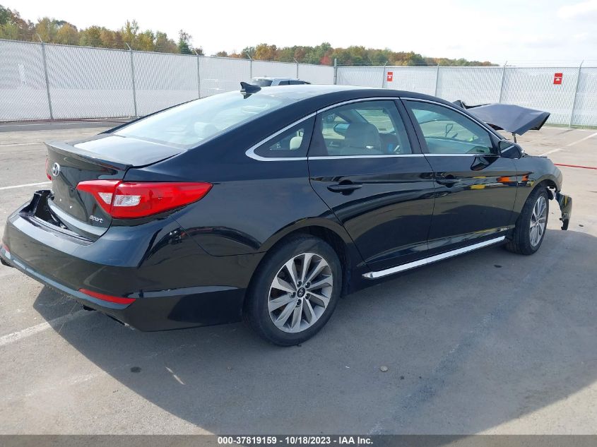 2016 Hyundai Sonata Sport VIN: 5NPE34AF0GH342830 Lot: 37819159