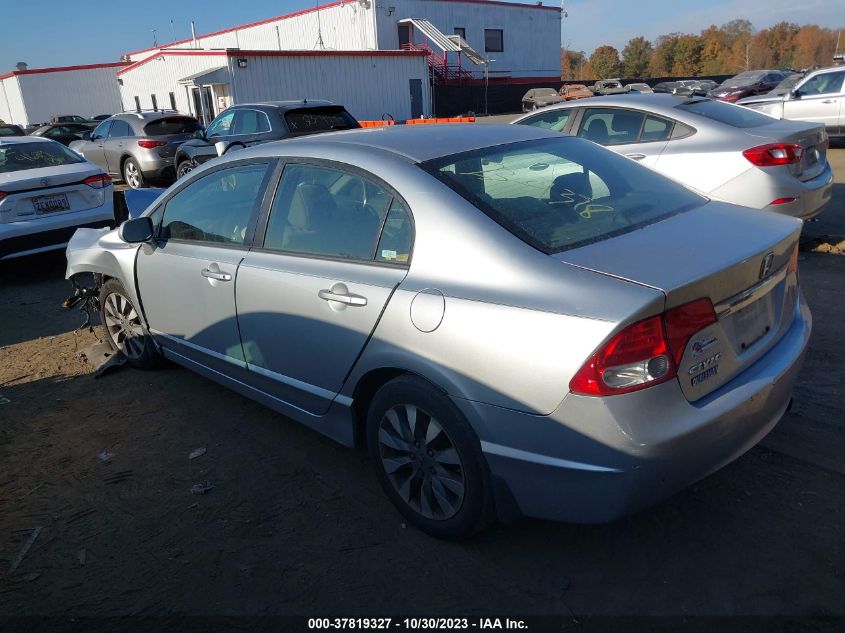 2009 Honda Civic Sdn Ex VIN: 19XFA16869E006027 Lot: 37819327