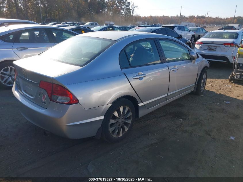 2009 Honda Civic Sdn Ex VIN: 19XFA16869E006027 Lot: 37819327