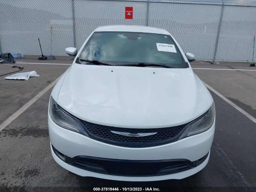 2015 Chrysler 200 S VIN: 1C3CCCBB9FN624397 Lot: 37819446