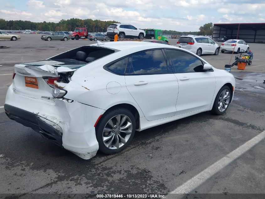 2015 Chrysler 200 S VIN: 1C3CCCBB9FN624397 Lot: 37819446