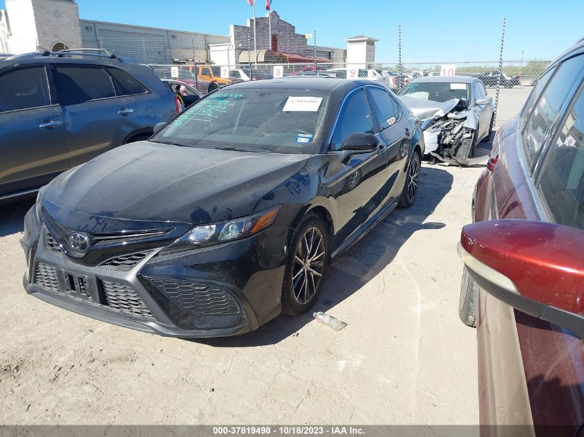 2021 Toyota Camry Se VIN: 4T1G11AK8MU552017 Lot: 37819498