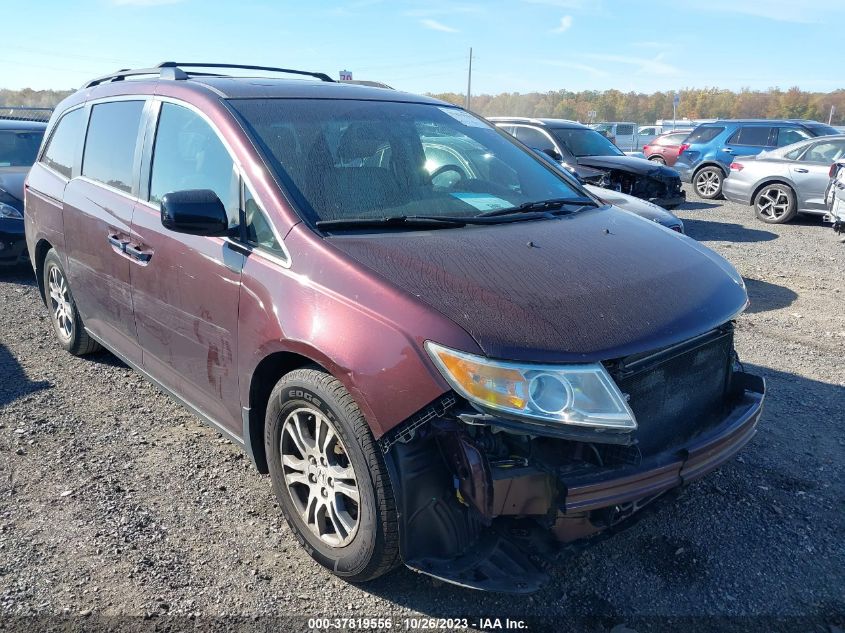 2011 Honda Odyssey Ex-L VIN: 5FNRL5H66BB046523 Lot: 37819556