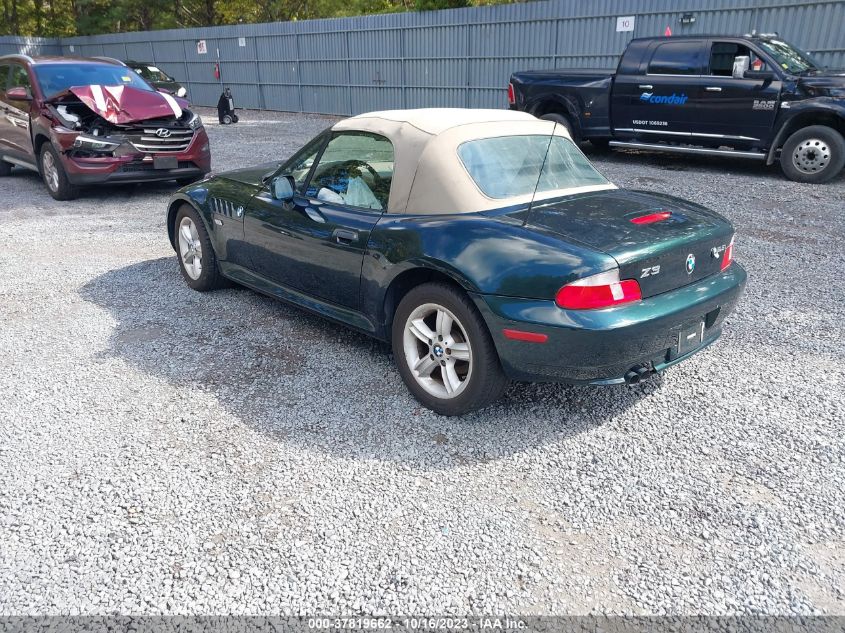 WBACN33441LM01434 2001 BMW Z3 2.5I