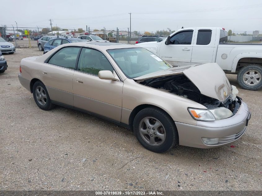 1999 Lexus Es 300 Luxury Sport Sdn VIN: JT8BF28G4X0201817 Lot: 37819839