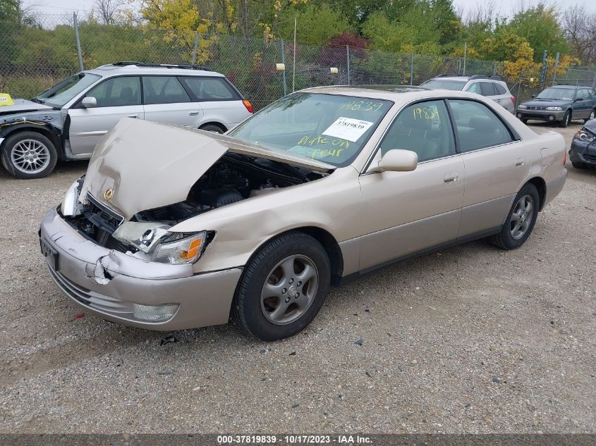 1999 Lexus Es 300 Luxury Sport Sdn VIN: JT8BF28G4X0201817 Lot: 37819839