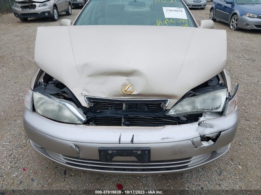 1999 Lexus Es 300 Luxury Sport Sdn VIN: JT8BF28G4X0201817 Lot: 37819839