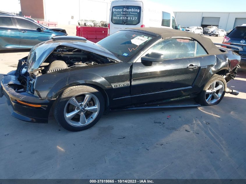 2007 Ford Mustang Gt VIN: 1ZVHT85H075289530 Lot: 37819865