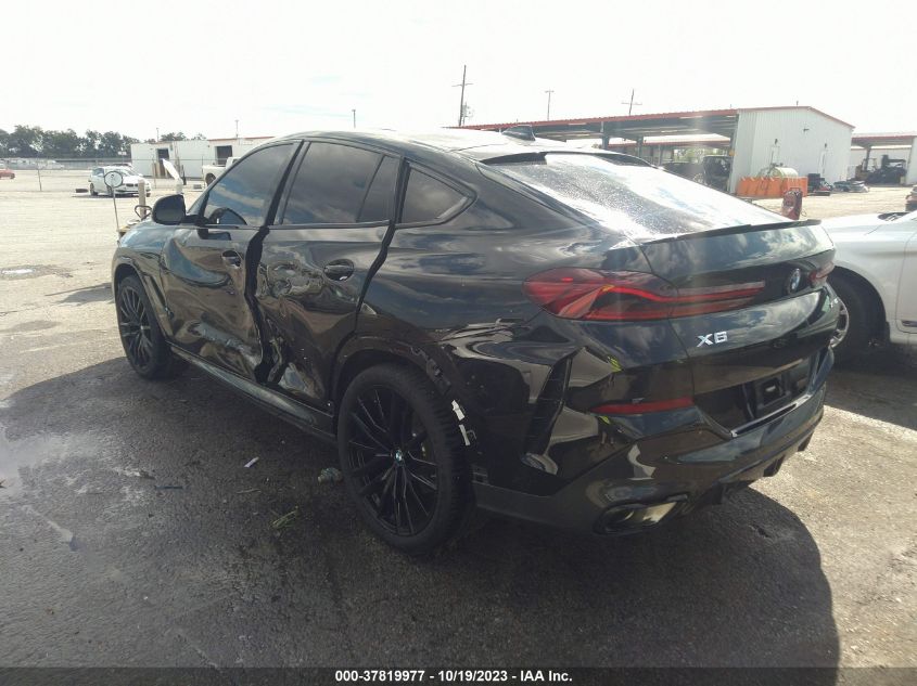 VIN 5UXCY6C07P9R79413 2023 BMW X6, Xdrive40I no.3