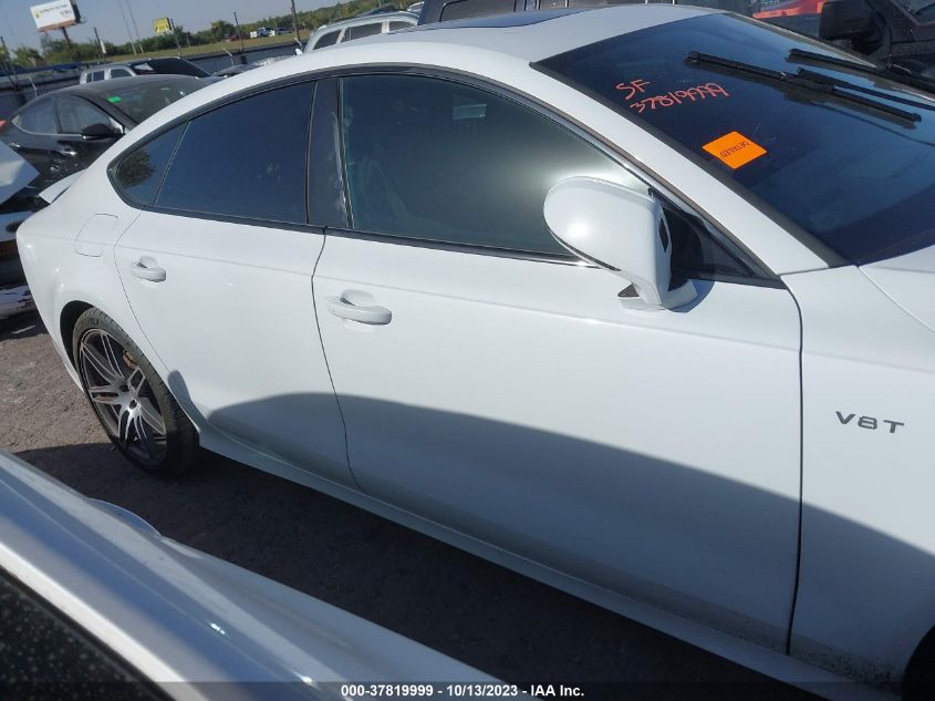 2014 Audi S7 4.0T Prestige VIN: WAUW2AFC7EN055581 Lot: 37819999