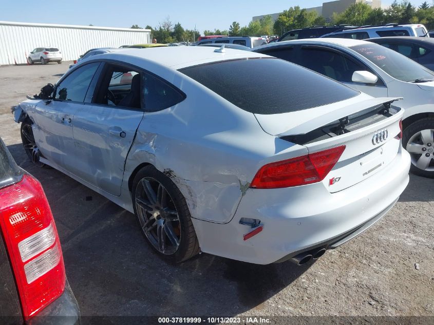 2014 Audi S7 4.0T Prestige VIN: WAUW2AFC7EN055581 Lot: 37819999