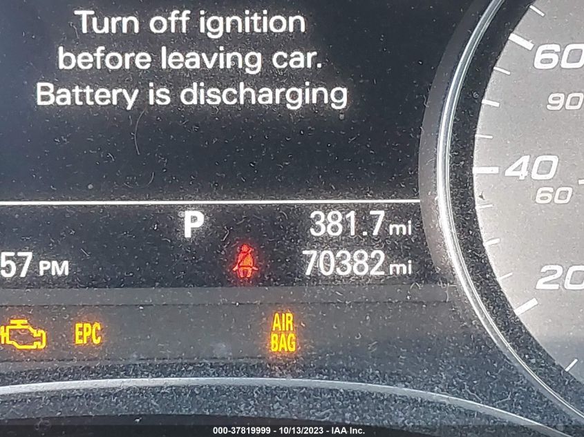 2014 Audi S7 4.0T Prestige VIN: WAUW2AFC7EN055581 Lot: 37819999