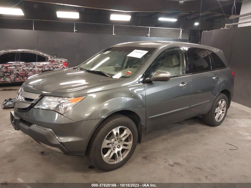 2007 Acura Mdx Tech Pkg VIN: 2HNYD28387H534350 Lot: 37820166