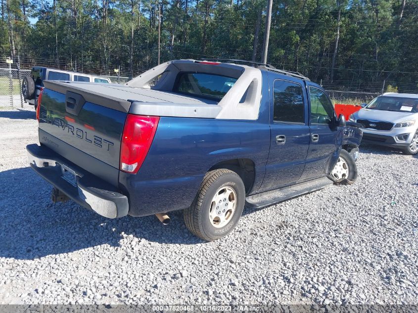 2004 Chevrolet Avalanche VIN: 3GNEC12T44G122444 Lot: 37820468