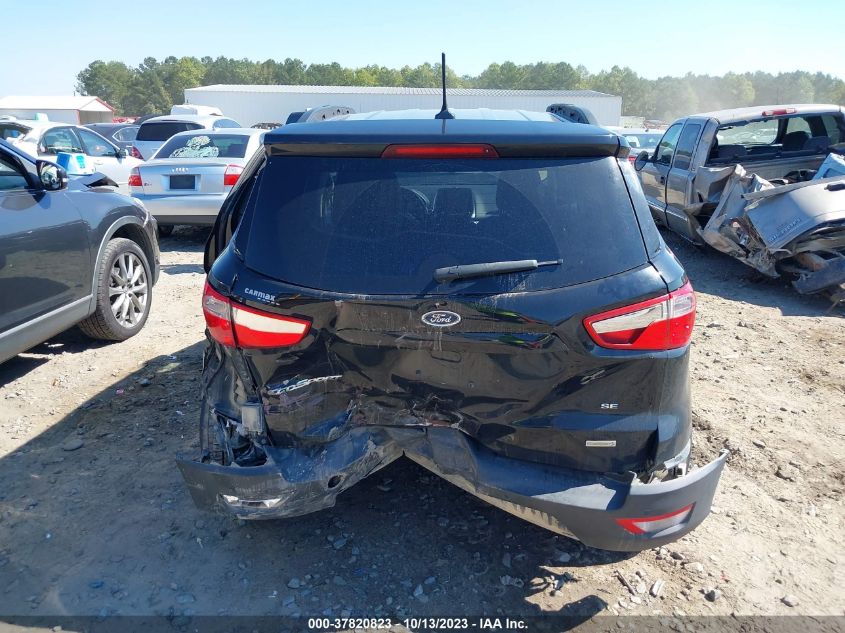 2018 Ford Ecosport Se VIN: MAJ3P1TE0JC196095 Lot: 37820823