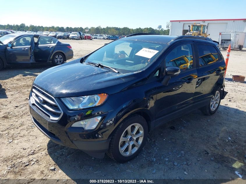 2018 Ford Ecosport Se VIN: MAJ3P1TE0JC196095 Lot: 37820823