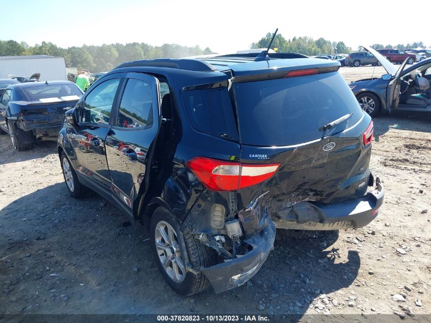 2018 Ford Ecosport Se VIN: MAJ3P1TE0JC196095 Lot: 37820823