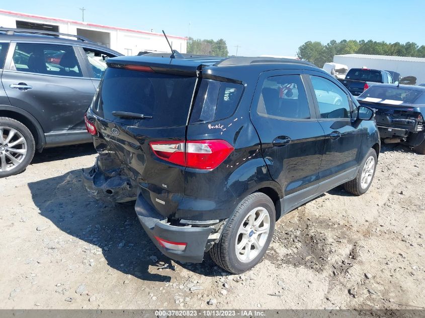 2018 Ford Ecosport Se VIN: MAJ3P1TE0JC196095 Lot: 37820823