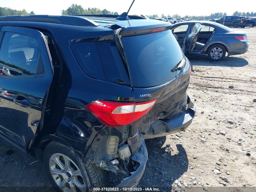 2018 Ford Ecosport Se VIN: MAJ3P1TE0JC196095 Lot: 37820823