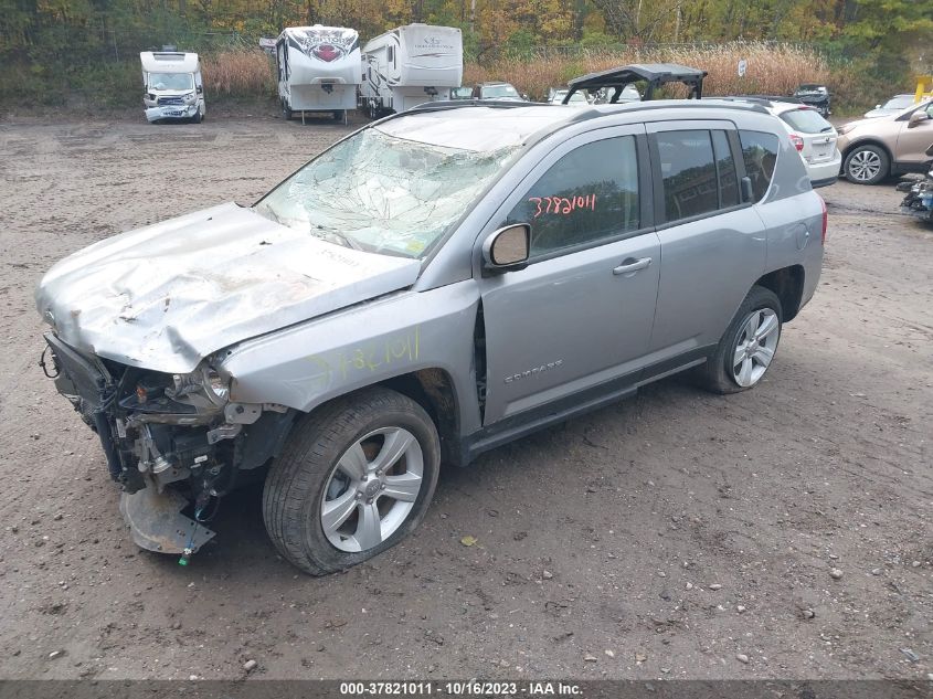 2016 Jeep Compass Latitude VIN: 1C4NJDEB4GD781662 Lot: 37821011