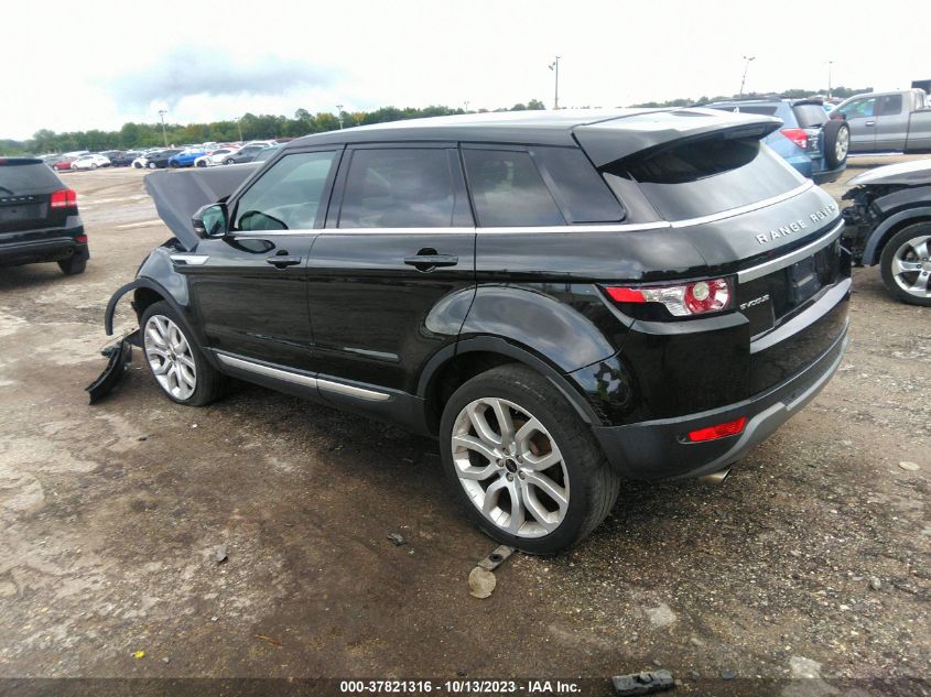 2012 Land Rover Range Rover Evoque Pure Plus VIN: SALVV2BG3CH657371 Lot: 37821316