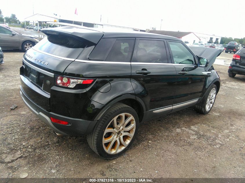 2012 Land Rover Range Rover Evoque Pure Plus VIN: SALVV2BG3CH657371 Lot: 37821316