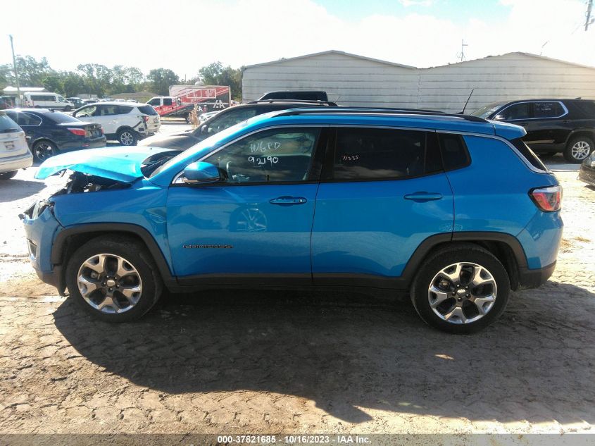 2020 Jeep Compass Limited Fwd VIN: 3C4NJCCB0LT187555 Lot: 37821685