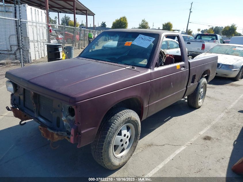 1991 Chevrolet S Truck S10 VIN: 1GCCT14Z5M8203587 Lot: 37822210