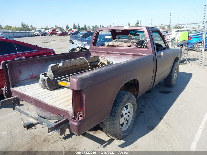 1991 Chevrolet S Truck S10 VIN: 1GCCT14Z5M8203587 Lot: 37822210