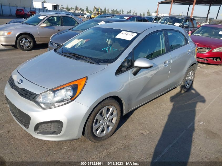 2013 Kia Rio Lx VIN: KNADM5A36D6238608 Lot: 37822401